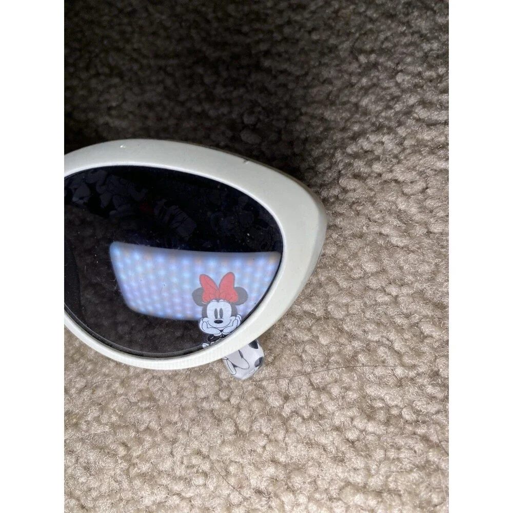 Disney Minnie Mouse Girls White Rhinestone Bow Cat Eye Sunglasses